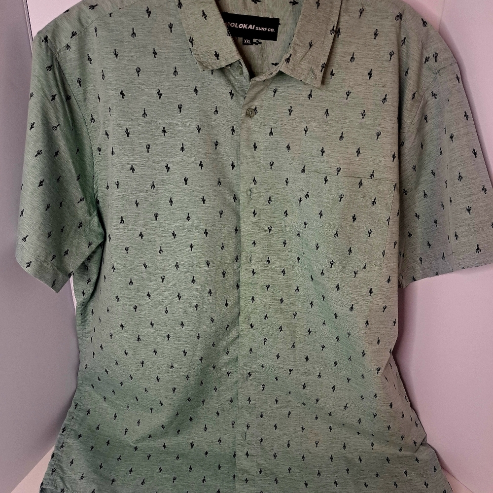 Men's XXL short sleeve shirt Molokai Surf Co
